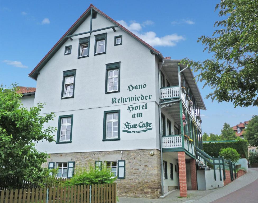 Haus Kehrwieder - Hotel Am Kur-Cafe Bad Suderode Eksteriør billede